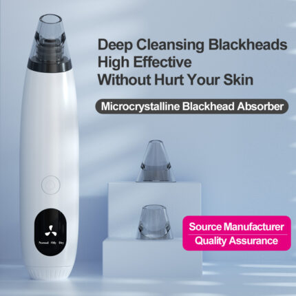 New Blackhead Vacuum Remover With LED Display Screen