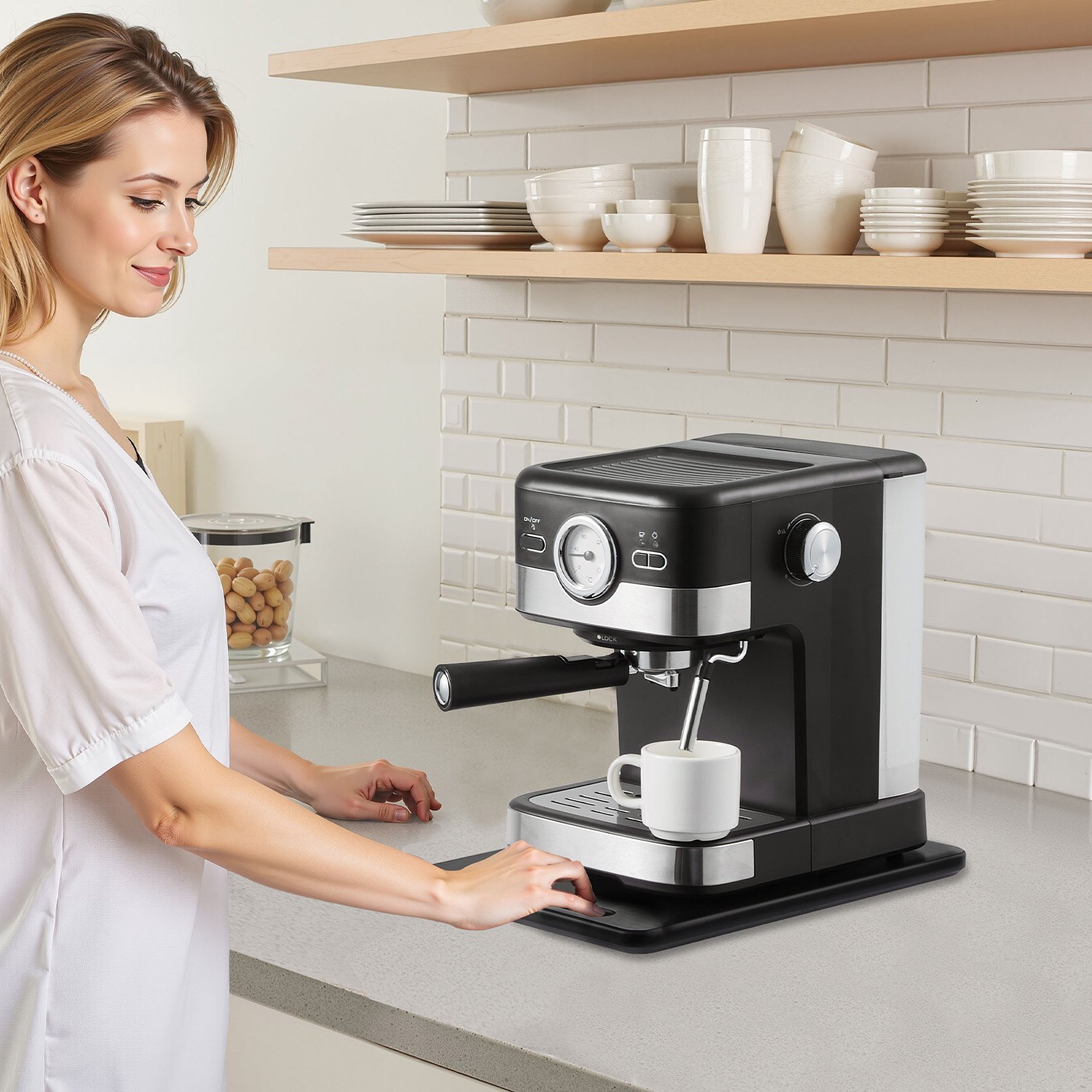 Premium Coffee Maker Slider Tray