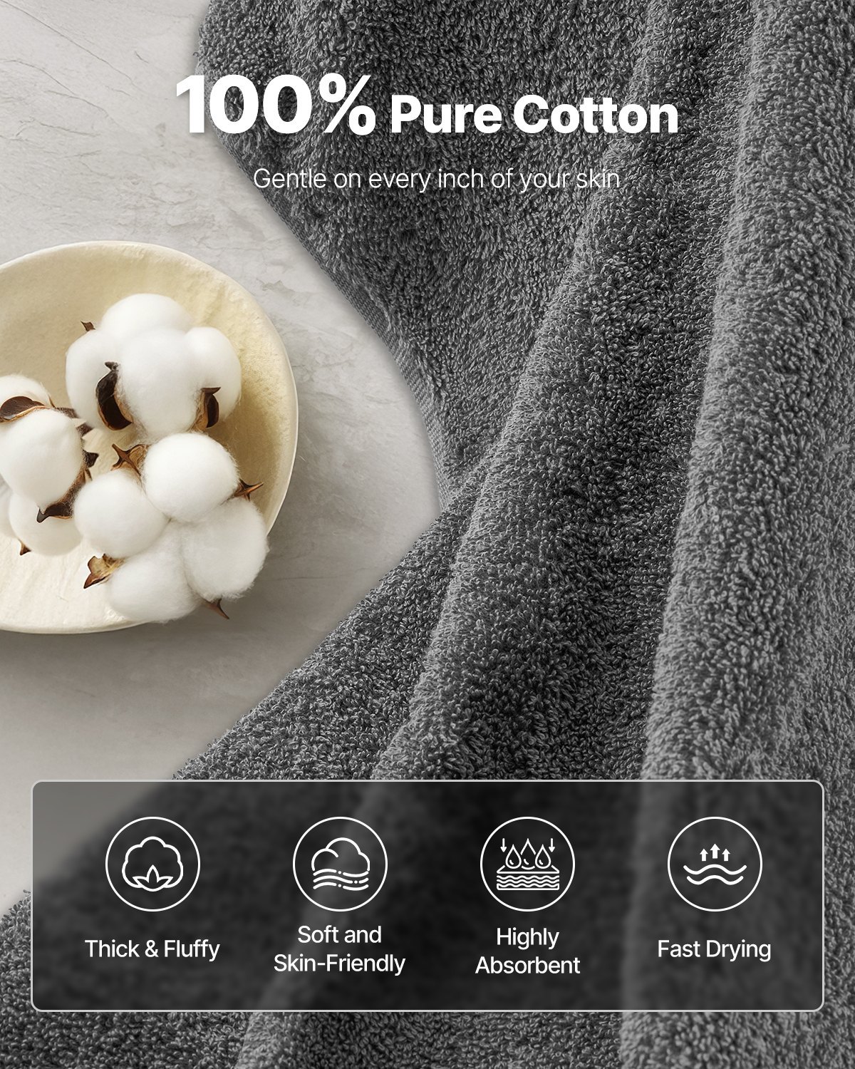 Luxury Cotton Towel Set