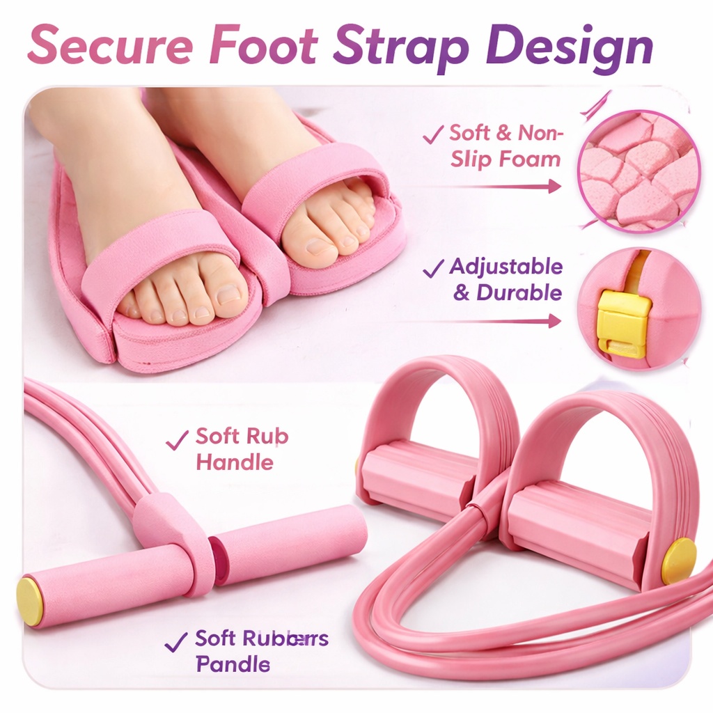 Premium 6-Tube Resistance Bands