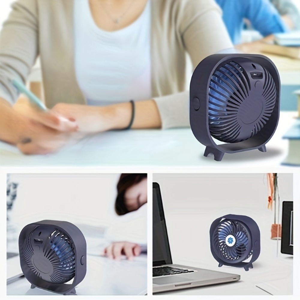 Premium Rechargeable Mini Desk Fan