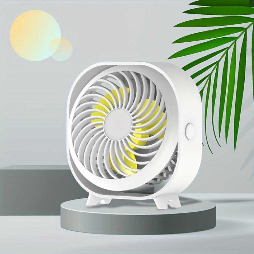 Premium Rechargeable Mini Desk Fan